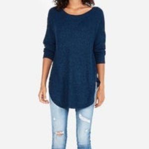 Blue Express Circle Hem Sweater